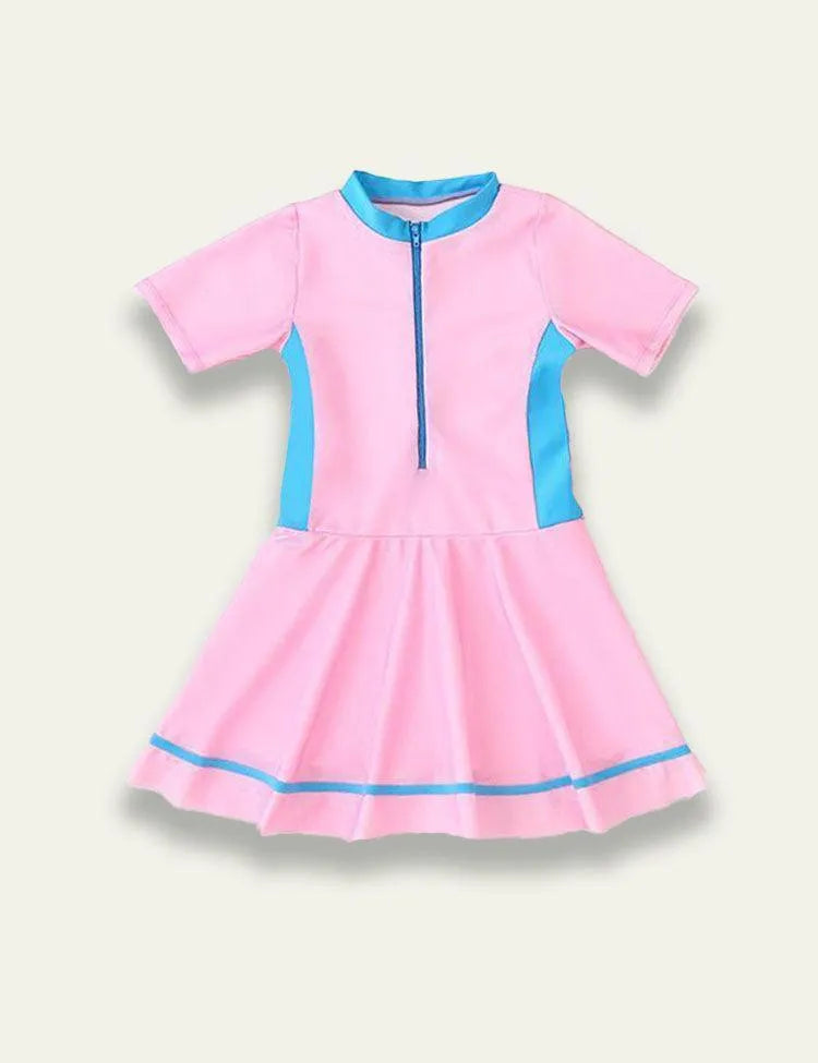 Cute Princess Zipper Swimsuit - Mini Taylor
