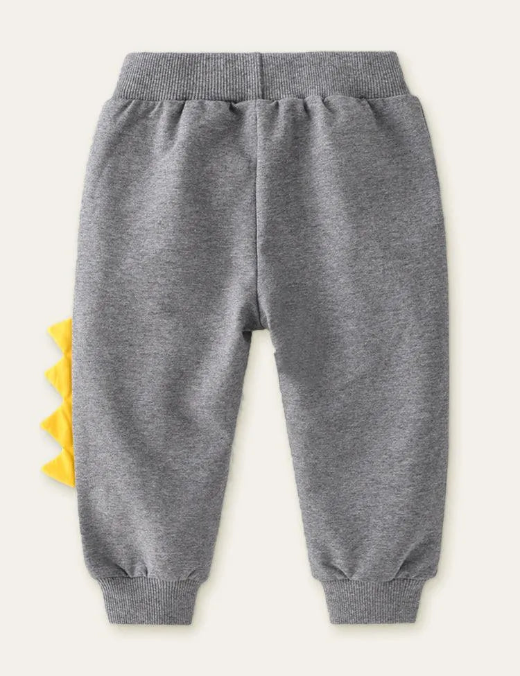 Dinosaur Cute Cartoon Printed Sweatpants - Mini Taylor