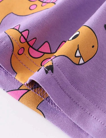 Dinosaur Full Printed T-shirt - Mini Taylor