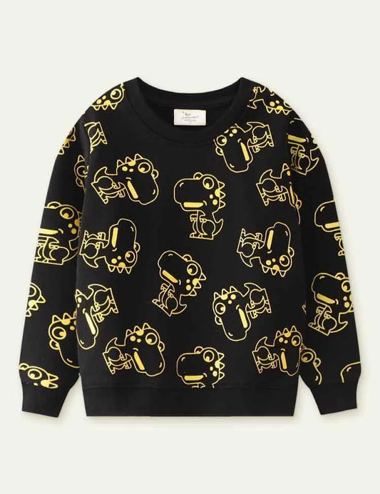 Dinosaur Printed Sweater - Mini Taylor