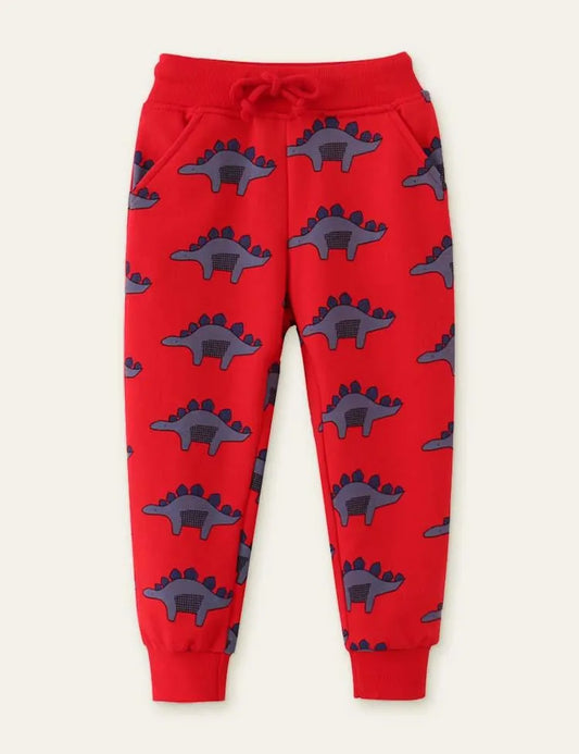 Dinosaur Printed Sweatpants - Mini Taylor