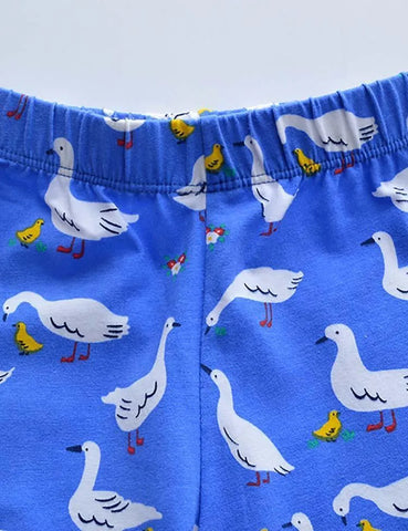 Duck Printed Leggings - Mini Taylor