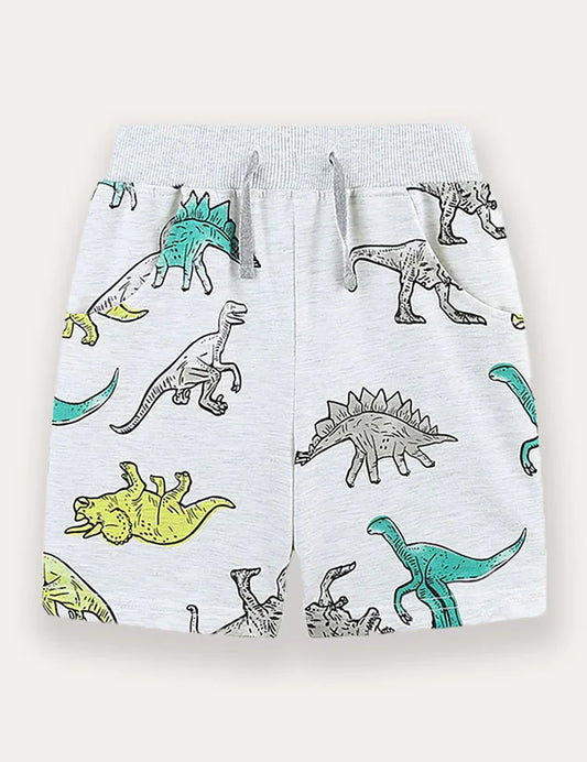 Short imprimé dinosaure