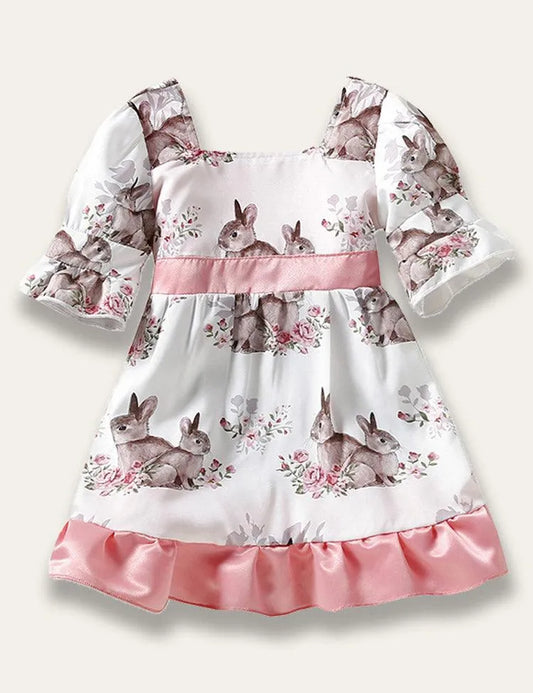 Easter Bow Dress - Mini Taylor