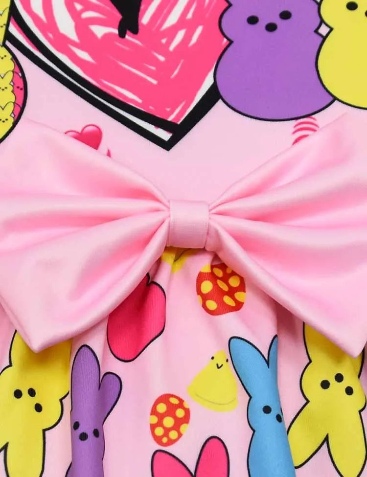 Easter Bunny Bow Sleeveless Dress - Mini Taylor