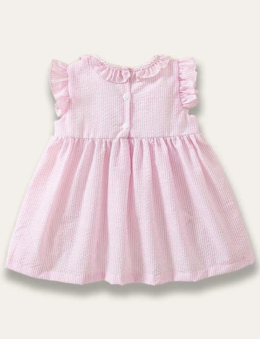Easter Cute Embroidered Bunny Dress - Mini Taylor
