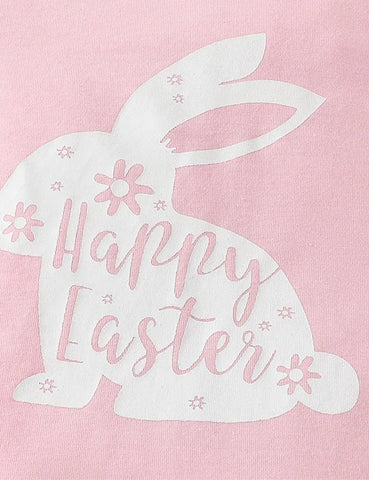 Easter Cute Short Sleeve Rabbit Romper Set - Mini Taylor