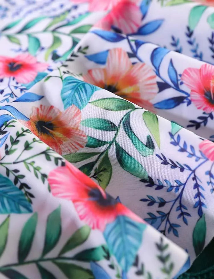 Floral Family Matching Swim Suit - Mini Taylor