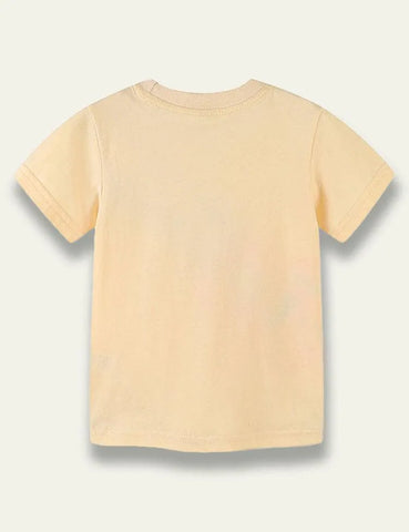 Floral Guitar Printed T-Shirt - Mini Taylor