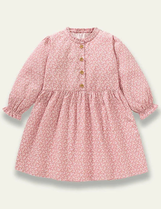 Floral Long Sleeve Dress - Mini Taylor