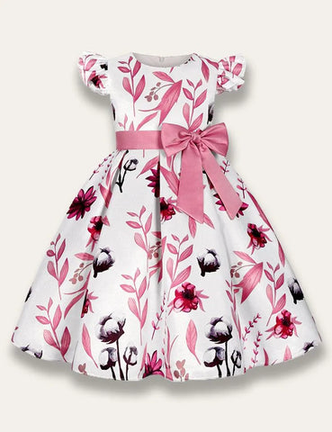 Floral Print Party Dress - Mini Taylor