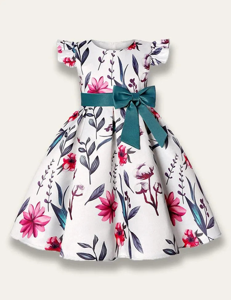 Floral Print Party Dress - Mini Taylor