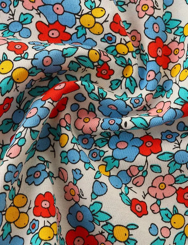 Floral Printed Long Sleeve Dress - Mini Taylor