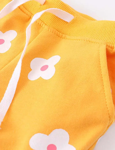 Floral Printed Sweatpants - Mini Taylor