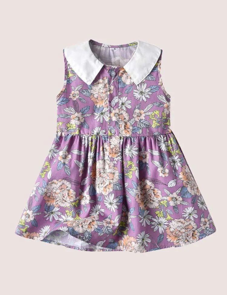 Floral Sleeveless Dress - Mini Taylor