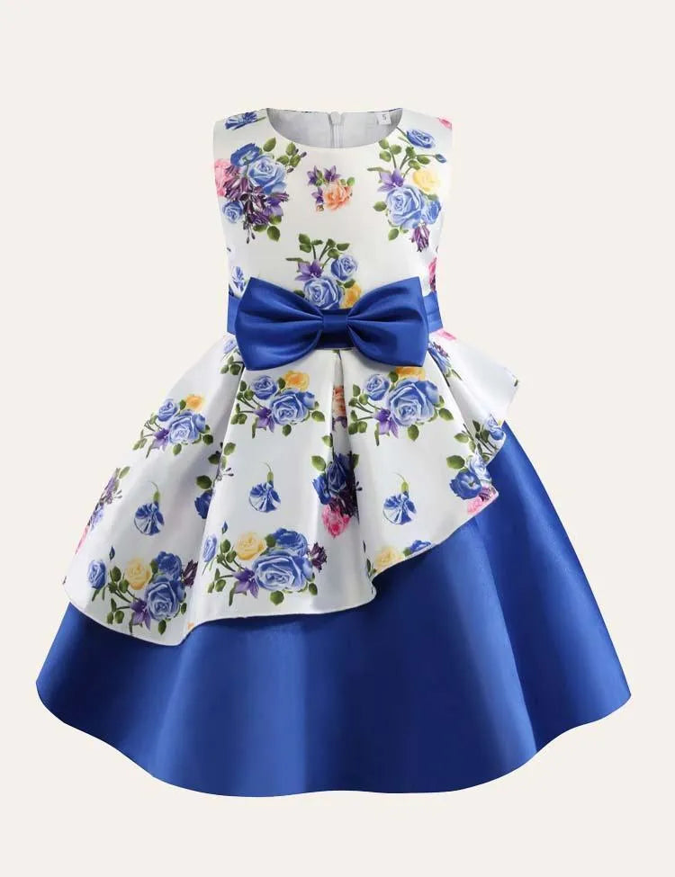 Floral Sleeveless Party Dress - Mini Taylor