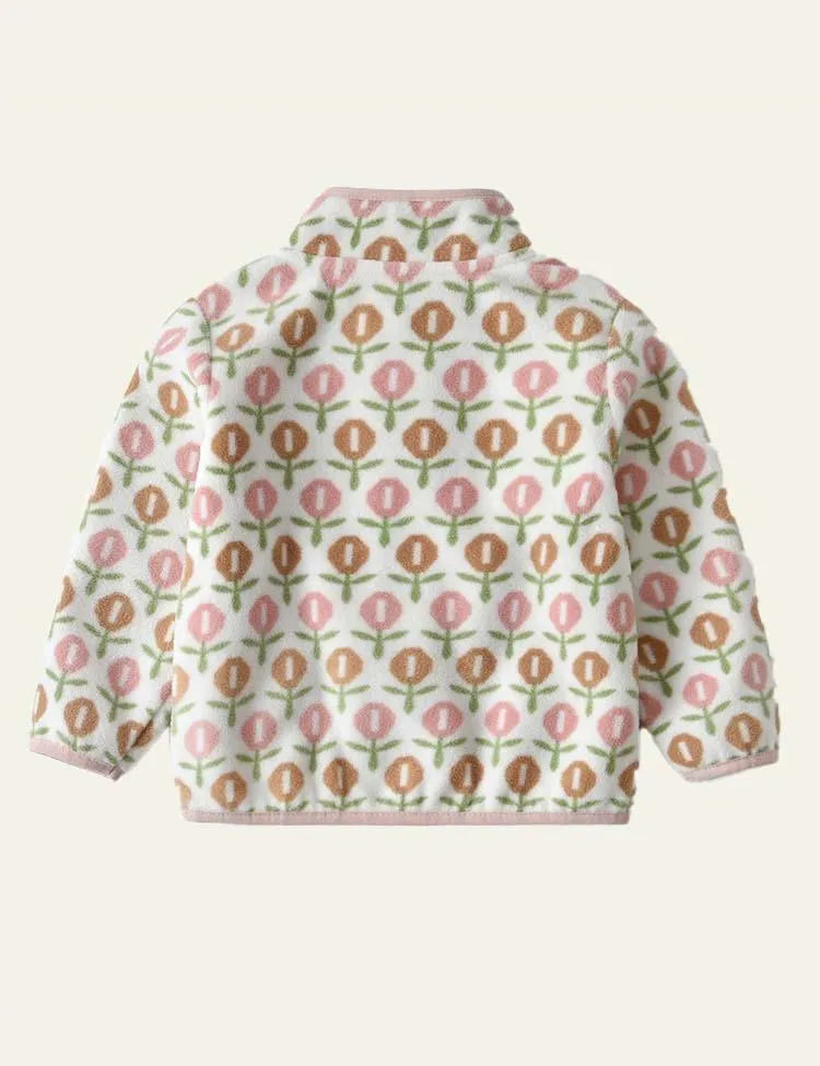 Flower Polar Fleece Jacket - Mini Taylor