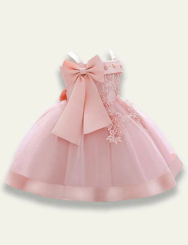 Flower Suppender Party Dress - Mini Taylor
