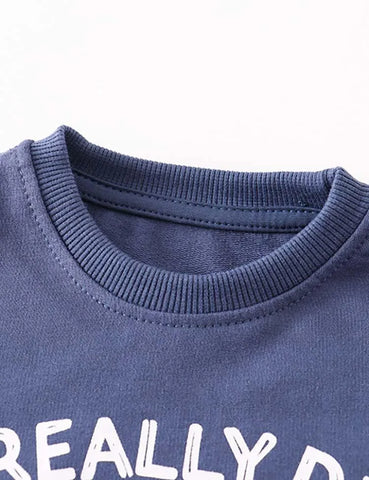 Forklift Printed Sweater - Mini Taylor