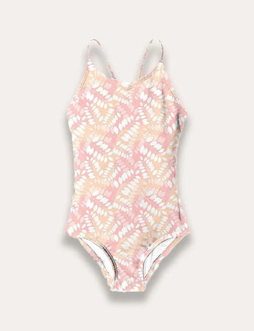 Fresh Leaves Conjoined Swimsuit - Mini Taylor