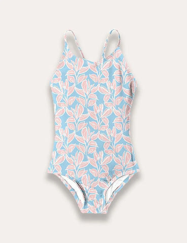 Fresh Leaves Conjoined Swimsuit - Mini Taylor