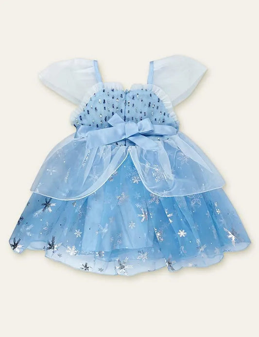 Frozen Mesh Party Dress - Mini Taylor