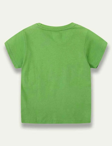 Furry Dinosaur T-Shirt - Mini Taylor