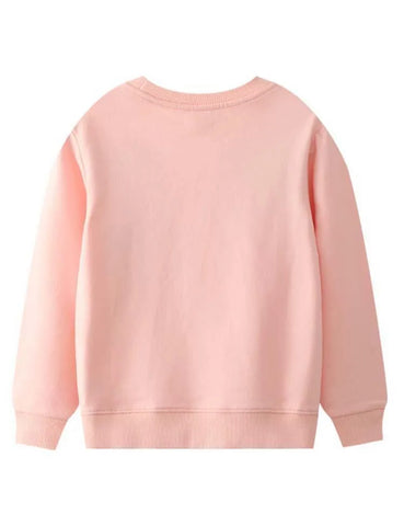 Giraffe Appliqué Long-Sleeved Sweater - Mini Taylor