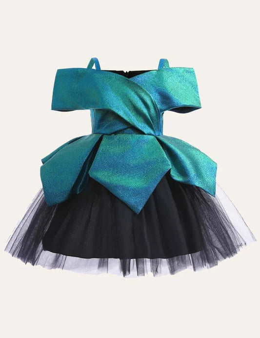 Gradient Mesh Party Dress - Mini Taylor