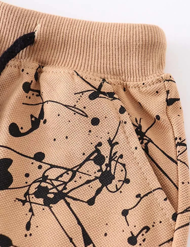 Graffiti Printed Shorts - Mini Taylor