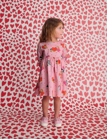 Long-Sleeved Fun Jersey Dress