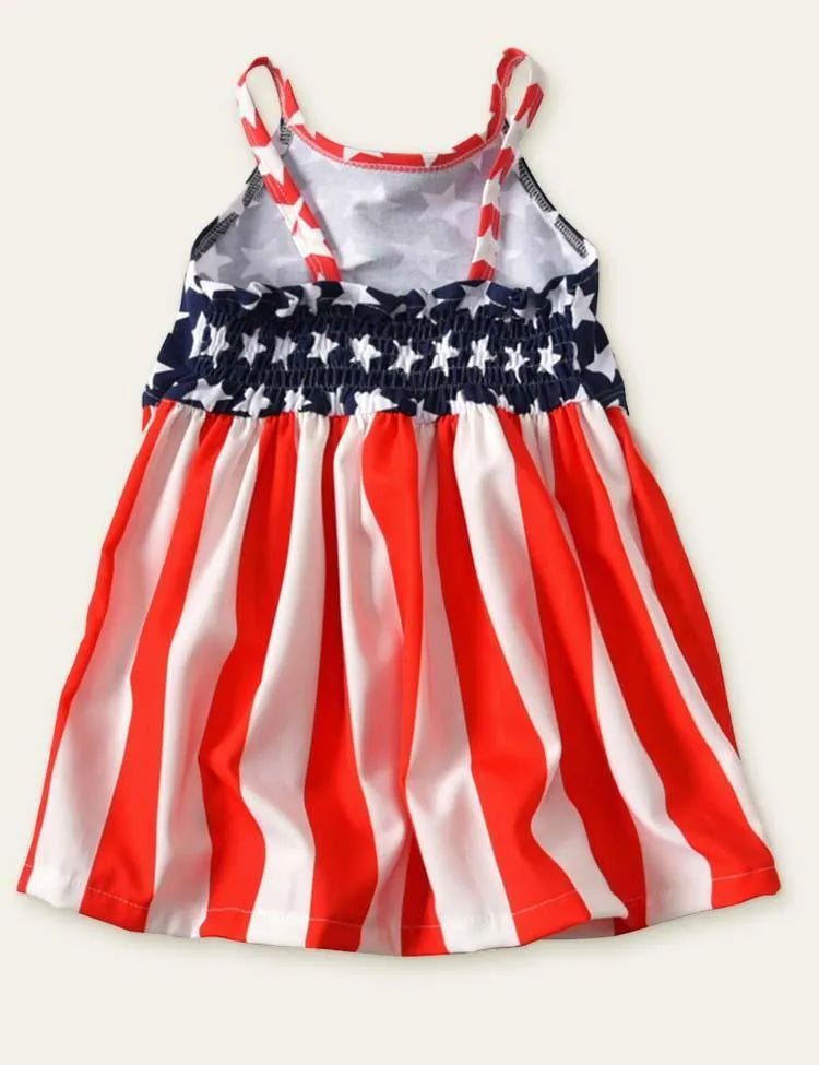 Independence Day Striped Strap Dress - Mini Taylor