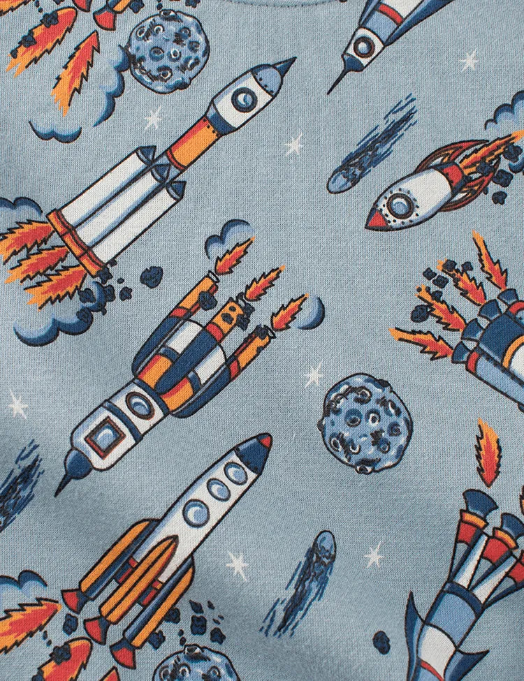 Jet Rocket Printed Sweatshirt - Mini Taylor