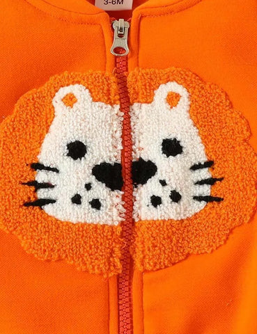 Lion Embroidered Sweater Suit - Mini Taylor