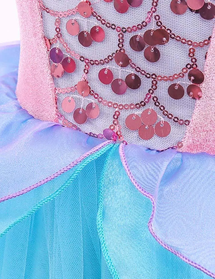Mermaid Mesh Party Dress - Mini Taylor