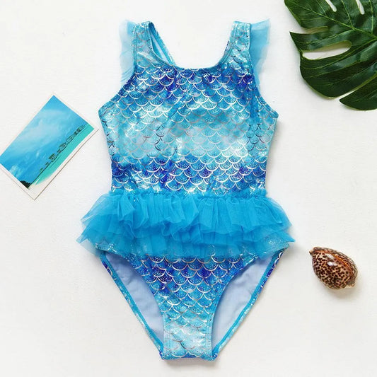 Mermaid One-Piece Swimsuit - Mini Taylor