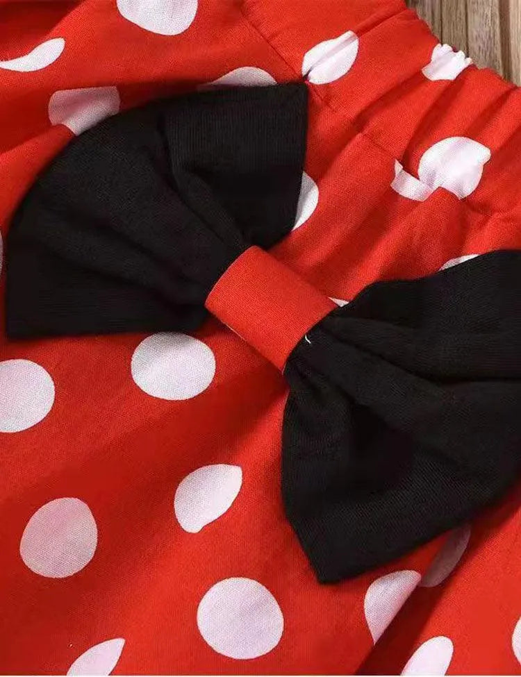Minnie Polka Dot Dress Set - Mini Taylor