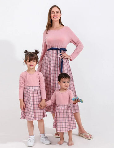 Mom and Me Long Sleeve Floral Dress - Mini Taylor