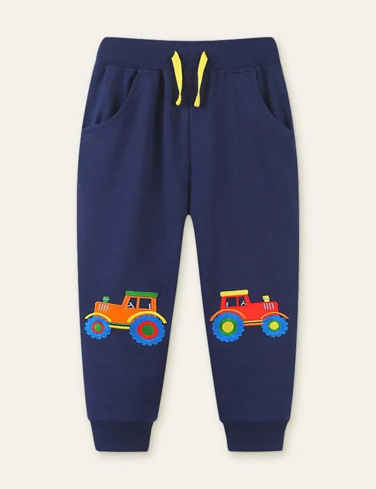 Off-Road Vehicle Embroidered Sweatpants - Mini Taylor