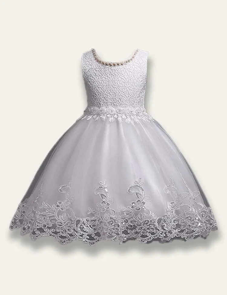 Pearl Princess Tulle Party Dress - Mini Taylor