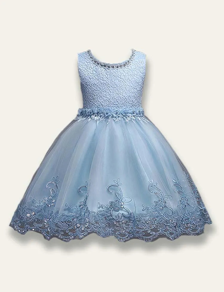 Pearl Princess Tulle Party Dress - Mini Taylor