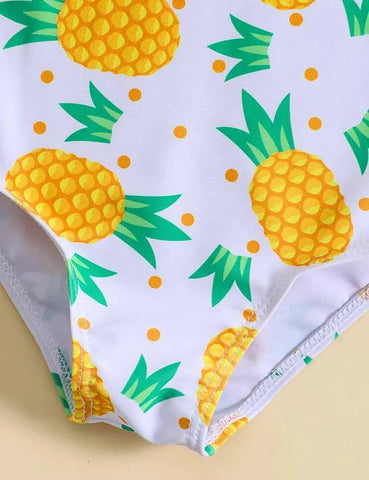Pineapple Printed Swim Suit - Mini Taylor