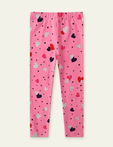 Pink Knitted Leggings - Mini Taylor