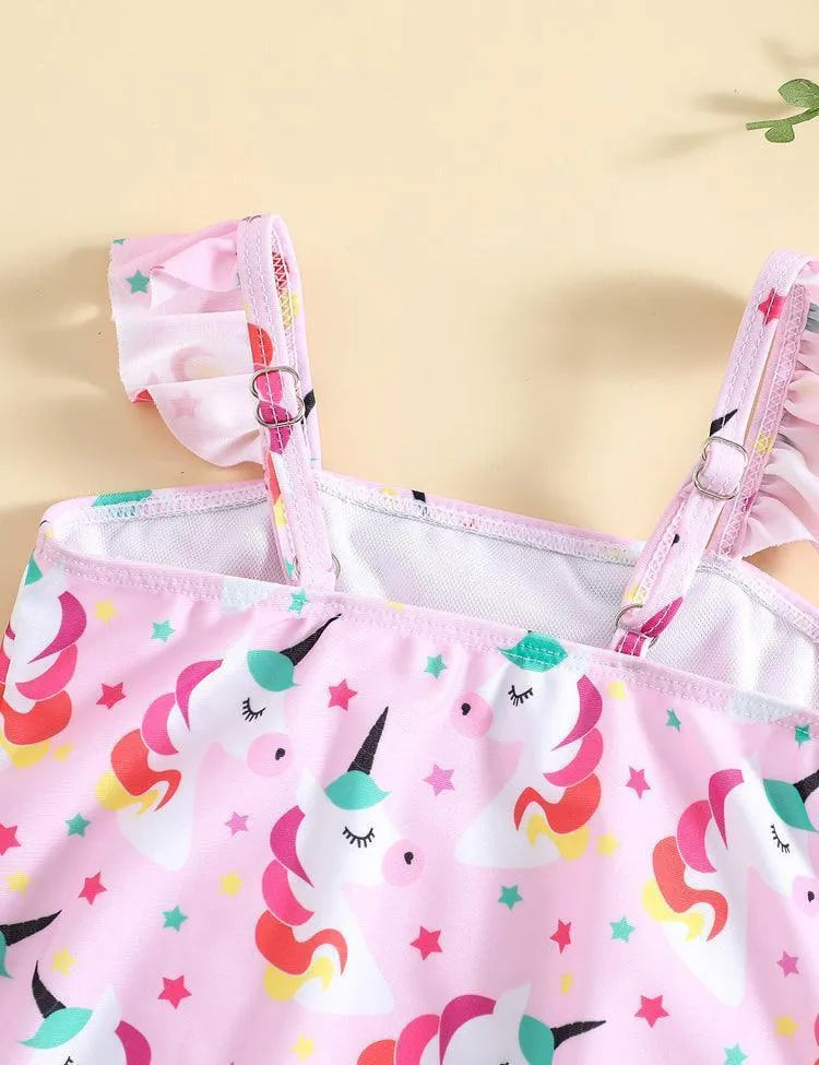 Pink Unicorn Swimsuit - Mini Taylor