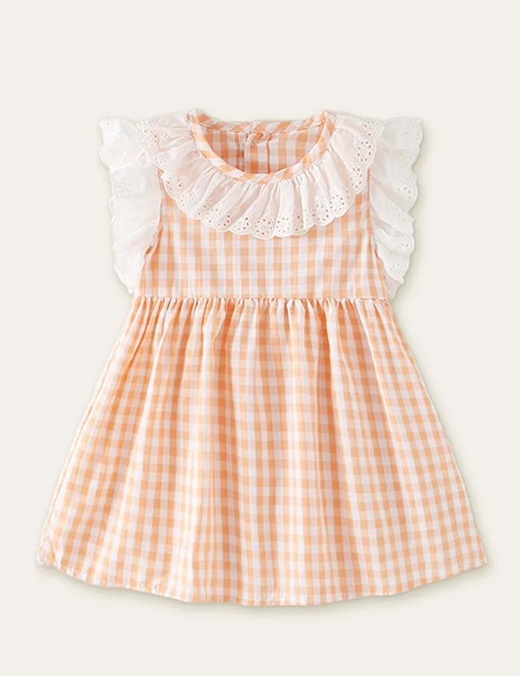 Plaid Printed Dress - Mini Taylor