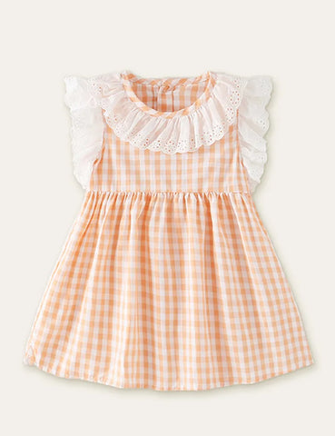 Plaid Printed Dress - Mini Taylor