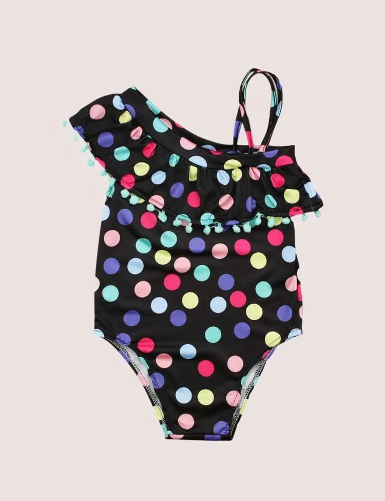 Polka Dot Color Swimsuit - Mini Taylor
