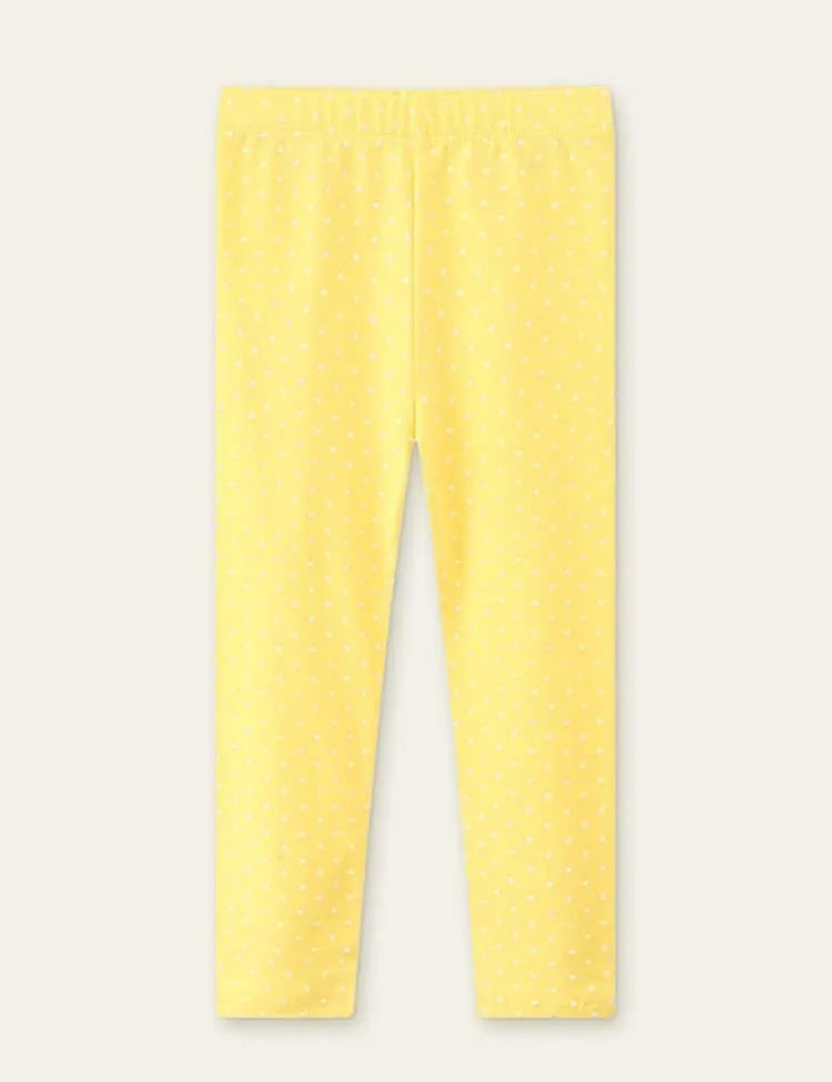 Polka Dot Printed Leggings - Mini Taylor