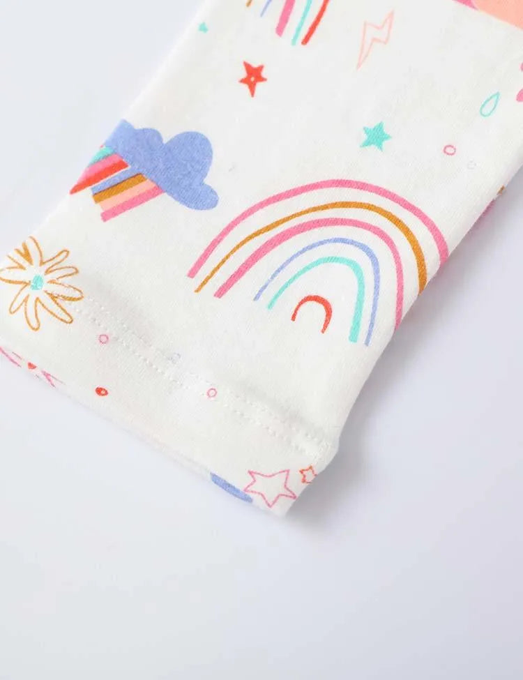 Rainbow Printed Leggings - Mini Taylor