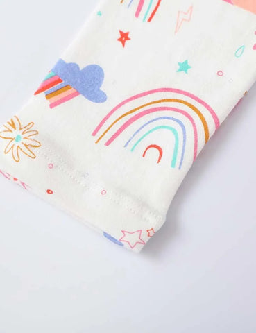 Rainbow Printed Leggings - Mini Taylor